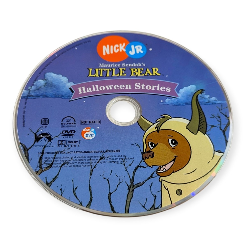 Nick Jr Little Bear Halloween Stories DVD Maurice Sendak 2006 Childrens Movie - Picture 2 of 6
